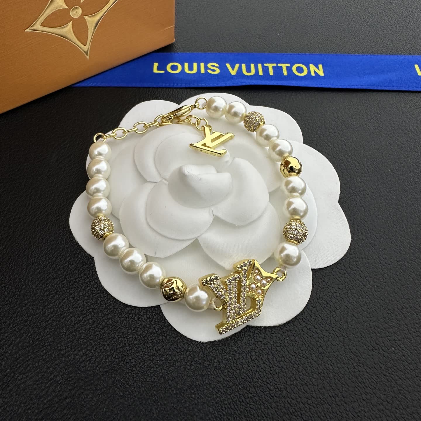 Louis Vuitton Pearl Bracelet